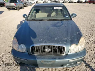 2005 Hyundai Sonata GLS with VIN KMHWF35H45A106280, listed as a Copart auction lot 76607674 with 191,576 mi miles and Salvage Title. Bid and sale history available at carsss.com. Image 5.