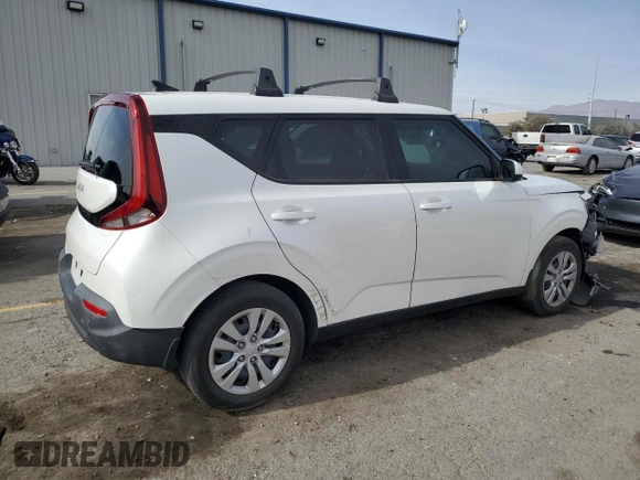 2022 Kia Soul LX with VIN KNDJ23AU2N7834660, listed as a Copart auction lot 42540655 with 13,057 mi miles and Salvage Title. Bid and sale history available at carsss.com. Image 3.