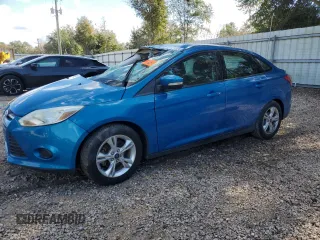 2014 Ford Focus SE with VIN 1FADP3F29EL190660, listed as a Copart auction lot 84401824 with 0 mi miles and Non Repairable. Bid and sale history available at carsss.com. Image 1.