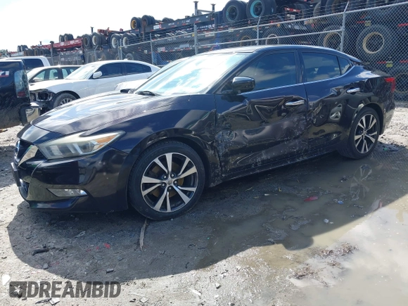 2017 Nissan Maxima SV with VIN 1N4AA6APXHC365690, listed as a IAAI auction lot 41988995 with 167,142 mi miles and . Bid and sale history available at DreamBid. Image 16.