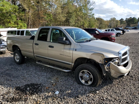 2005 Dodge Ram 2500 SLT with VIN 3D7KS28C75G797076, listed as a Copart auction lot 84999274 with 206,372 mi miles and Salvage Title. Bid and sale history available at carsss.com. Image 4.