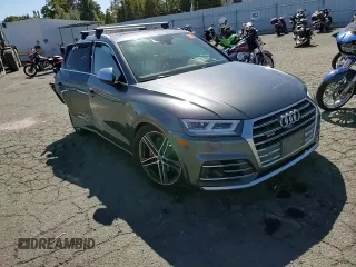 2018 Audi SQ5 Prestige with VIN WA1C4AFY8J2153908, listed as a Copart auction lot 67121434 with Not Provided miles and Salvage Title. Bid and sale history available at DreamBid. Image 10.