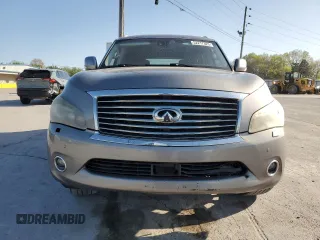 2012 Infiniti QX56 7-passenger with VIN JN8AZ2NE2C9021091, listed as a Copart auction lot 52217325 with 293,275 mi miles and Clean Title. Bid and sale history available at carsss.com. Image 5.