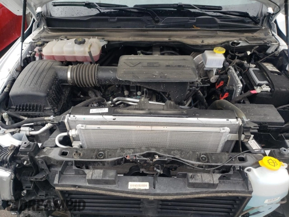 2023 Ram 1500 Big Horn with VIN 1C6RRFBG6PN546283, listed as a Copart auction lot 48736984 with 16,236 mi miles and Non Repairable. Bid and sale history available at carsss.com. Image 11.