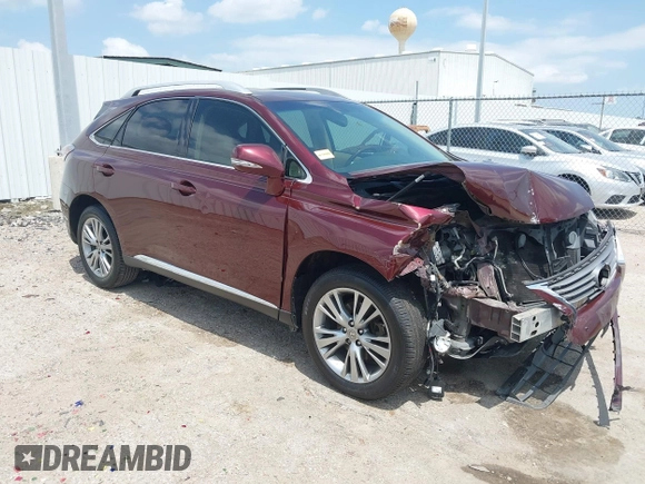 2013 Lexus RX 350 with VIN 2T2ZK1BA7DC109687, listed as a IAAI auction lot 41988640 with 199,335 mi miles and . Bid and sale history available at DreamBid. Image 1.