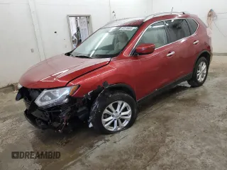 2016 Nissan Rogue S with VIN KNMAT2MTXGP653061, listed as a Copart auction lot 52374665 with 140,219 mi miles and Salvage Title. Bid and sale history available at carsss.com. Image 1.