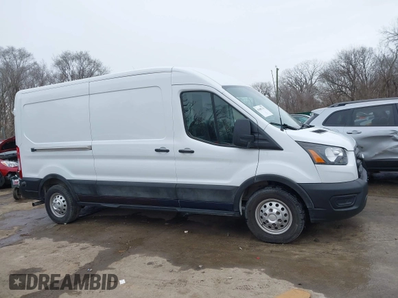 2020 Ford Transit with VIN 1FTBW9CG2LKB40905, listed as a IAAI auction lot 41485711 with 55,832 mi miles. Bid and sale history available at carsss.com. Image 14.