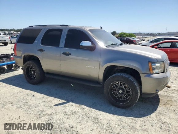 2007 Chevrolet Tahoe LS with VIN 1GNFC13C77R264424, listed as a Copart auction lot 60743825 with Not provided miles and Salvage title. Bid and sale history available at DreamBid. Image 4.