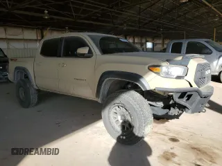 2018 Toyota Tacoma SR with VIN 3TMCZ5AN1JM160641, listed as a Copart auction lot 87868145 with 53,686 mi miles and Salvage Title. Bid and sale history available at carsss.com. Image 4.