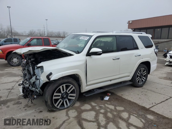 2023 Toyota 4Runner Limited with VIN JTEKU5JR8P6169368, listed as a Copart auction lot 52558575 with Not provided miles and Salvage title. Bid and sale history available at DreamBid. Image 1.