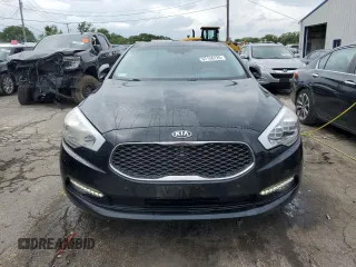 2015 Kia K900 Luxury with VIN KNALW4D40F6021515, listed as a Copart auction lot 67156124 with 99,001 mi miles and Salvage Title. Bid and sale history available at carsss.com. Image 5.