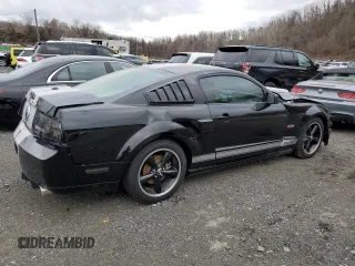 2007 Ford Mustang GT Deluxe with VIN 1ZVHT82H075356342, listed as a Copart auction lot 47814925 with 38,367 mi miles and Salvage Title. Bid and sale history available at carsss.com. Image 3.