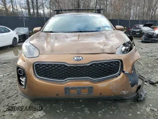 2017 Kia Sportage LX with VIN KNDPMCAC7H7291029, listed as a Copart auction lot 48164115 with 70,199 mi miles and Salvage Title. Bid and sale history available at DreamBid. Image 5.