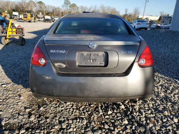2006 Nissan Maxima SL with VIN 1N4BA41E26C824344, listed as a Copart auction lot 86774184 with 188,581 mi miles and Salvage title. Bid and sale history available at DreamBid. Image 6.
