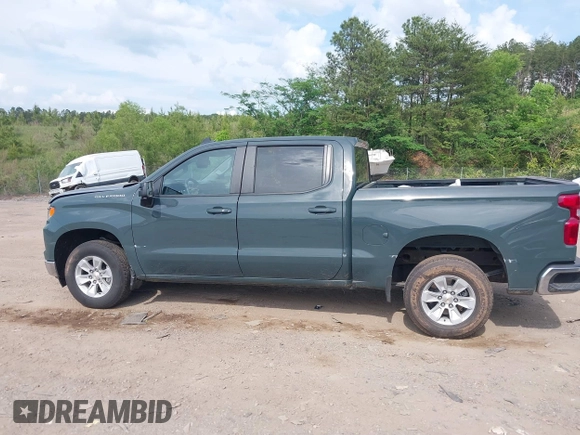 2025 Chevrolet Silverado 1500 LT with VIN 3GCPACED0SG204739, listed as a IAAI auction lot 42152555 with 11,662 mi miles and . Bid and sale history available at DreamBid. Image 14.