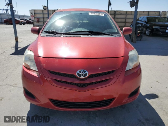 2008 Toyota Yaris with VIN JTDBT923581215441, listed as a Copart auction lot 54022325 with 76,822 mi miles and Salvage Title. Bid and sale history available at DreamBid. Image 5.