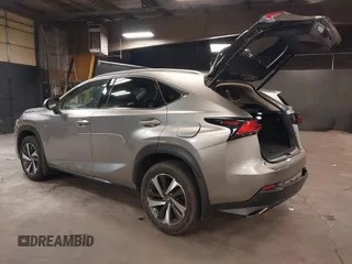 2019 Lexus NX with VIN JTJBARBZ3K2184568, listed as a IAAI auction lot 41839309 with 61,681 mi miles. Bid and sale history available at carsss.com. Image 3.