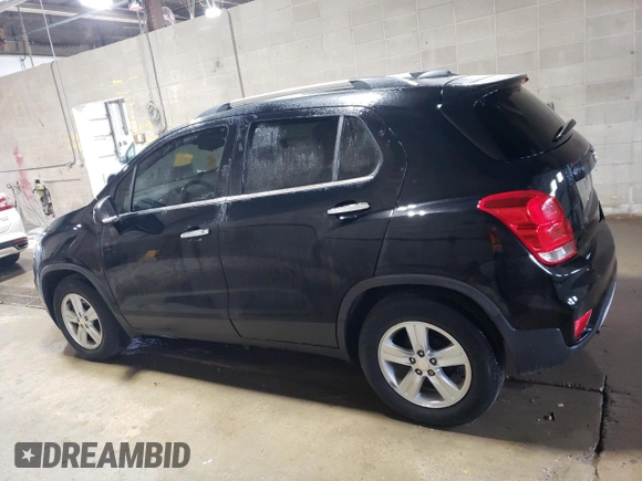 2019 Chevrolet Trax LT with VIN 3GNCJLSB2KL370907, listed as a Copart auction lot 54092135 with 75,461 mi miles and Clean Title. Bid and sale history available at carsss.com. Image 2.