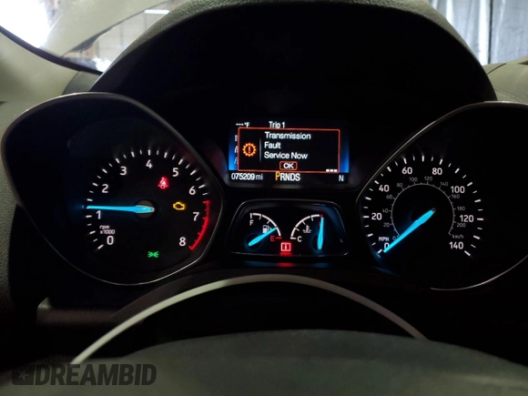 2018 Ford Escape SE with VIN 1FMCU0GD3JUB85385, listed as a Copart auction lot 50052845 with 75,209 mi miles and Clean Title. Bid and sale history available at carsss.com. Image 9.
