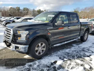 2015 Ford F-150 XLT w/HD Payload Pkg with VIN 1FTFW1EG3FFC17522, listed as a Copart auction lot 47593575 with 126,622 mi miles and Salvage Title. Bid and sale history available at carsss.com. Image 1.
