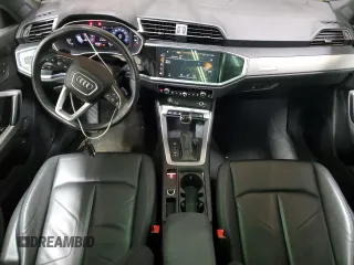 2023 Audi Q3 S line Premium with VIN WA1DECF34P1140721, listed as a Copart auction lot 45188325 with 40,458 mi miles and Salvage title. Bid and sale history available at DreamBid. Image 8.