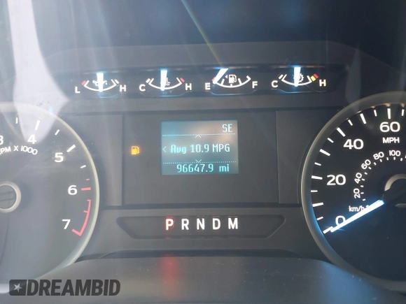 2018 Ford F-150 XL with VIN 1FTEW1CG3JKF83060, listed as a IAAI auction lot 42082403 with 96,647 mi miles. Bid and sale history available at carsss.com. Image 15.