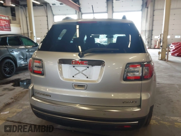 2015 GMC Acadia SLT with VIN 1GKKVRKD1FJ138460, listed as a IAAI auction lot 41500569 with 157,267 mi miles. Bid and sale history available at carsss.com. Image 16.
