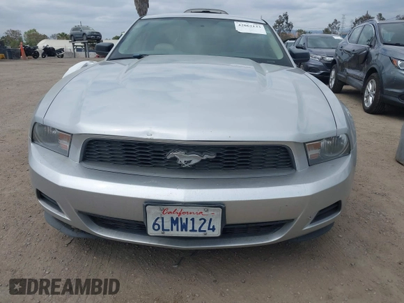 2010 Ford Mustang V6 with VIN 1ZVBP8AN1A5104611, listed as a IAAI auction lot 42062133 with 149,503 mi miles and . Bid and sale history available at DreamBid. Image 12.