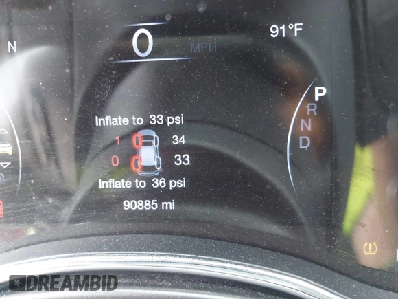2020 Jeep Grand Cherokee Laredo E with VIN 1C4RJEAG1LC376416, listed as a IAAI auction lot 42368047 with 90,885 mi miles and . Bid and sale history available at DreamBid. Image 7.