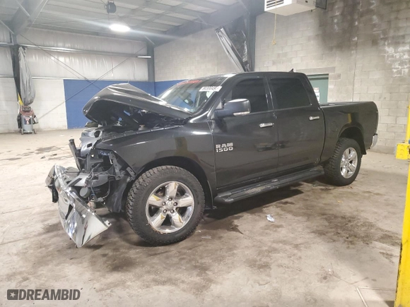 2017 Ram 1500 Big Horn with VIN 1C6RR7LG3HS830686, listed as a Copart auction lot 80300494 with 91,188 mi miles and Salvage Title. Bid and sale history available at carsss.com. Image 1.