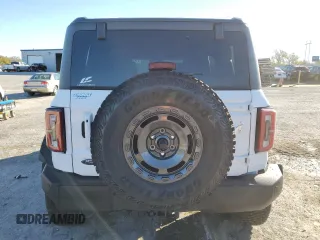 2024 Ford Bronco Outer Banks with VIN 1FMDE8BH5RLB09775, listed as a Copart auction lot 81419964 with 633 mi miles and Salvage Title. Bid and sale history available at DreamBid. Image 6.