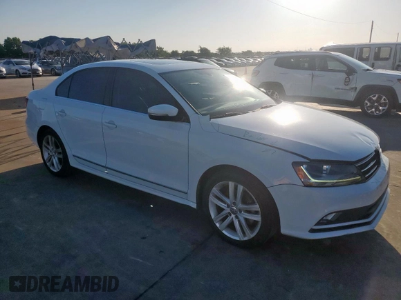 2017 Volkswagen Jetta SEL with VIN 3VWL17AJ0HM407140, listed as a Copart auction lot 60977645 with 86,729 mi miles and Salvage title. Bid and sale history available at DreamBid. Image 4.