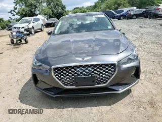 2020 Genesis G70 2.0T with VIN KMTG34LA9LU062884, listed as a Copart auction lot 68301304 with 92,700 mi miles and Salvage Title. Bid and sale history available at carsss.com. Image 11.