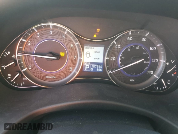 2011 Infiniti QX56 8-passenger with VIN JN8AZ2NC8B9303121, listed as a Copart auction lot 79643554 with 187,950 mi miles and Salvage Title. Bid and sale history available at carsss.com. Image 9.
