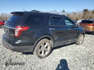2014 Ford Explorer Limited with VIN 1FM5K7F86EGC20615, listed as a Copart auction lot 45767255 with 173,645 mi miles and Salvage Title. Bid and sale history available at carsss.com. Image 3.