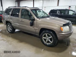 2002 Jeep Grand Cherokee Limited with VIN 1J4GW58NX2C248892, listed as a Copart auction lot 55574615 with 164,010 mi miles and Salvage title. Bid and sale history available at DreamBid. Image 4.
