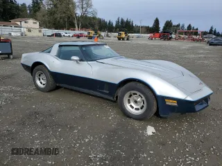 1981 Chevrolet Corvette with VIN 1G1AY8765B5102866, listed as a Copart auction lot 46165045 with 41,222 mi miles and Clean Title. Bid and sale history available at carsss.com. Image 4.