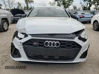 2021 Audi S4 Premium Plus with VIN WAUB4AF49MA030608, listed as a Copart auction lot 46857154 with 45,692 mi miles. Bid and sale history available at carsss.com. Image 5.
