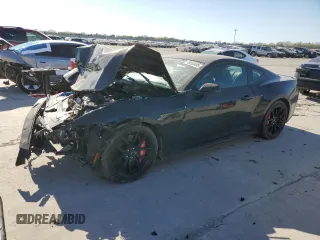 2024 Ford Mustang GT with VIN 1FA6P8CF0R5401042, listed as a Copart auction lot 49553495 with 0 mi miles and Salvage Title. Bid and sale history available at carsss.com. Image 1.