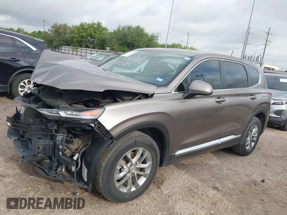2019 Hyundai Santa Fe SE z VIN 5NMS23AD2KH014037, wystawiony jako IAAI lot #42110778 z przebiegiem 48 975 mil mil oraz . Historia ofert i sprzedaży dostępna na DreamBid. Obrazek 18.