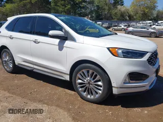 2022 Ford Edge Titanium with VIN 2FMPK4K9XNBA22987, listed as a IAAI auction lot 41886901 with 32,906 mi miles. Bid and sale history available at carsss.com. Image 1.