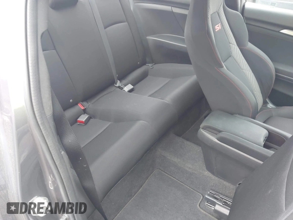 2017 Honda Civic Si with VIN 2HGFC3A50HH752223, listed as a IAAI auction lot 42273886 with 76,454 mi miles and . Bid and sale history available at DreamBid. Image 8.