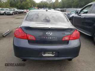 2011 Infiniti G25 x with VIN JN1DV6AR1BM451911, listed as a Copart auction lot 72554854 with 191,218 mi miles and Salvage Title. Bid and sale history available at carsss.com. Image 6.