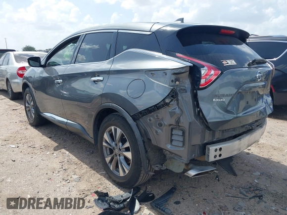 2016 Nissan Murano Platinum with VIN 5N1AZ2MG5GN159389, listed as a IAAI auction lot 42542380 with 130,416 mi miles and . Bid and sale history available at DreamBid. Image 3.