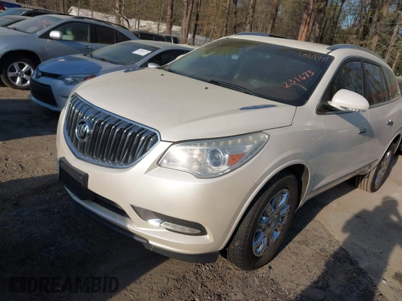 2014 Buick Enclave Premium with VIN 5GAKRCKD5EJ231673, listed as a IAAI auction lot 41891141 with 173,622 mi miles. Bid and sale history available at carsss.com. Image 16.