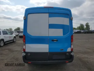 2015 Ford Transit Cargo with VIN 1FTNR2CM2FKB24077, listed as a Copart auction lot 57963285 with 239,419 mi miles and Salvage title. Bid and sale history available at DreamBid. Image 6.