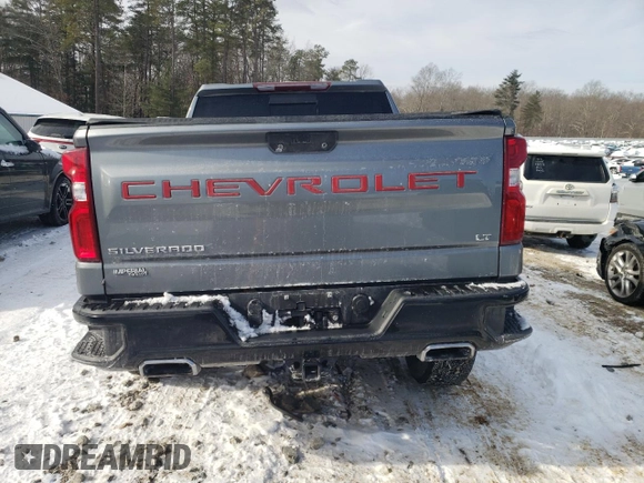 2020 Chevrolet Silverado 1500 LT Trail Boss with VIN 3GCPYFED7LG364843, listed as a Copart auction lot 89309635 with 81,827 mi miles and Salvage Title. Bid and sale history available at carsss.com. Image 6.
