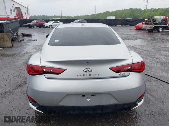 2017 Infiniti Q60 Sport with VIN JN1EV7EKXHM361561, listed as a IAAI auction lot 42247018 with 49,896 mi miles and . Bid and sale history available at DreamBid. Image 16.