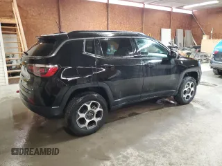 2022 Jeep Compass Trailhawk с VIN 3C4NJDDB5NT192208, выставлен на аукционе Copart как лот 55771715 с пробегом 30 291 миль миль и Списание • Salvage title. История ставок и продаж доступна на DreamBid. Изображение 3.