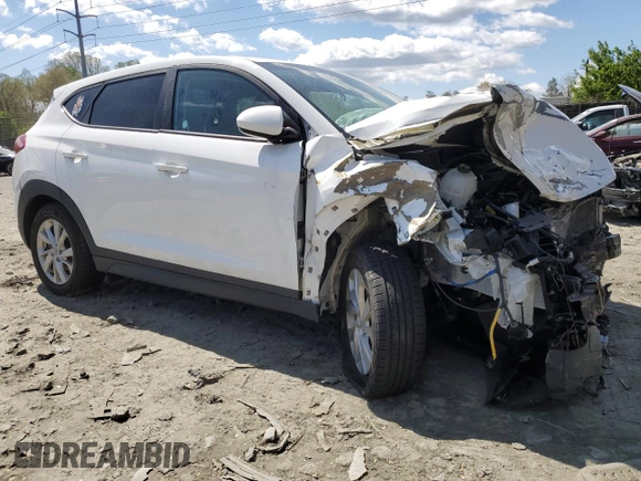 2020 Hyundai Tucson SE z VIN KM8J2CA43LU133054, wystawiony jako Copart lot #53055085 z przebiegiem 57 529 mil mil oraz Szkoda całkowita • Salvage title. Historia ofert i sprzedaży dostępna na DreamBid. Obrazek 4.